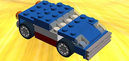 Набор LEGO Корвет C6