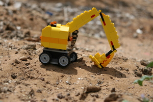 Набор LEGO Колесный экскаватор