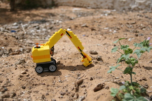 Набор LEGO Колесный экскаватор