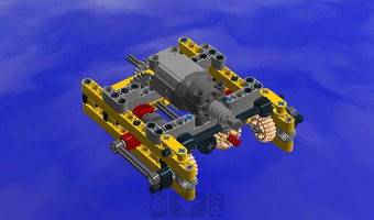 Набор LEGO Smartbox. A simple gearbox with electric gearshift.