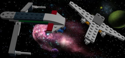 Набор LEGO Galactic Battle 8014 alternate