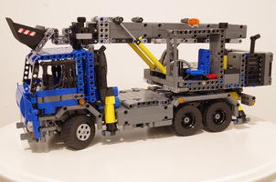 Набор LEGO MOC-7860 Truck with excavator (based on Tatra and UDS)