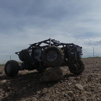 Набор LEGO MOC-7923 Skeleton Trophy Truck