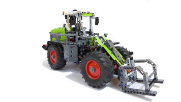 Набор LEGO MOC-7927 Колесный погрузчик