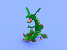 Набор LEGO Покемон Рейкваза