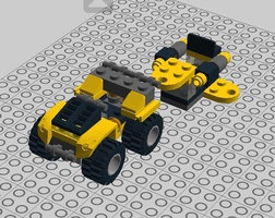 Набор LEGO 5761 Minifig Scale ATV