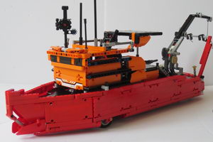 Набор LEGO MOC-8135 Ocean explorer, REMASTERED (RC, 6 POWER FUNCTIONS)