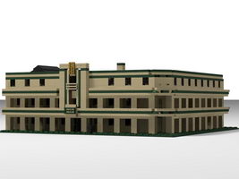 Набор LEGO MOC-8166 Отель Ренмарк в Южной Австралии