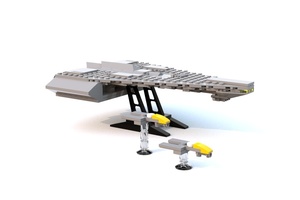 Набор LEGO The Flurry - Quasar Fire-Class Bulk Cruiser