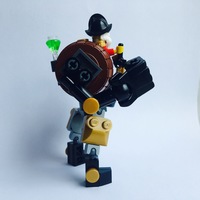 Набор LEGO MOC-8194 the Boxer - Dwarven Exosuit