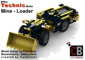 Набор LEGO MOC-8216 Custom Mine Loader