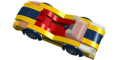 Набор LEGO Blue Stripe Racer