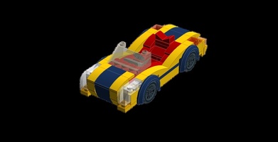 Набор LEGO Blue Stripe Racer