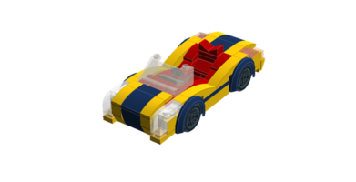 Набор LEGO Blue Stripe Racer