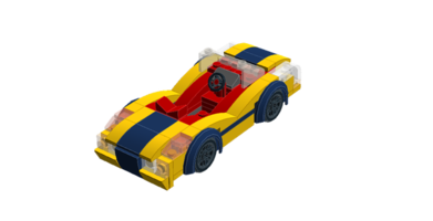 Набор LEGO Blue Stripe Racer