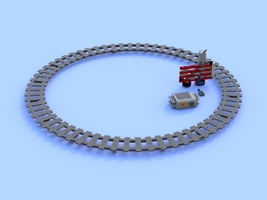 Набор LEGO Variation of JKBrickworks Particle Accelerator using more common
