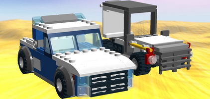 Набор LEGO MOC-8450 60043 Police Chase