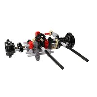 Набор LEGO MOC-8474 Integrated dual differential steering mechanism with two speed transmission