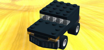 Набор LEGO Черный джип