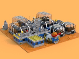 Набор LEGO Neo-Classic Space Mars research center