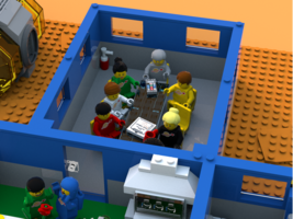 Набор LEGO Neo-Classic Space Mars research center