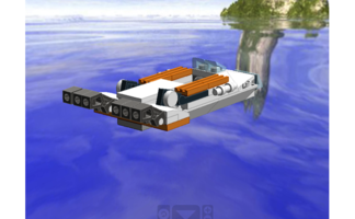 Набор LEGO MOC-8598 31034 Mini Speedboat