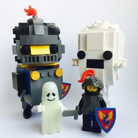 Набор LEGO Brickheadz MOC - Black Monarch&#39;s Ghost