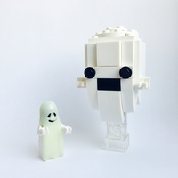 Набор LEGO Brickheadz MOC - Black Monarch&#39;s Ghost
