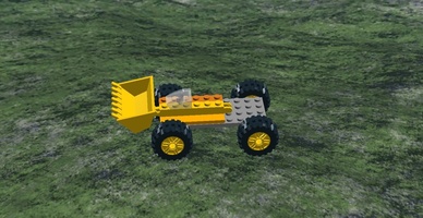 Набор LEGO MOC-8666 Scooper Tractor