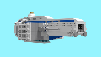 Набор LEGO MOC-8734 Micro Space Freighter
