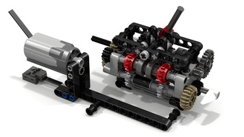 Набор LEGO 6-Speed Synchronized Gearbox by DGustafsson13