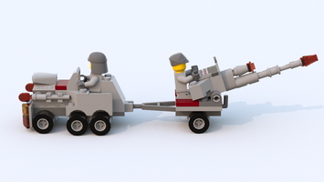 Набор LEGO Imperial Armored Vehicle and Laser Cannon