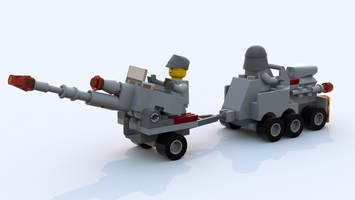 Набор LEGO Imperial Armored Vehicle and Laser Cannon