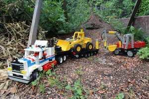 Набор LEGO MOC-8889 Trailer for 5580 Truck