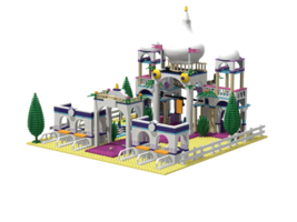 Набор LEGO MOC-8950 Вход в парк развлечений Лего Френдс