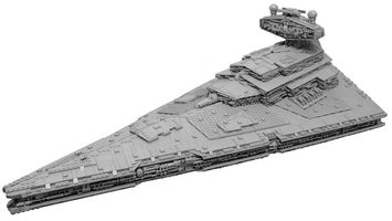 Набор LEGO MOC-9018 Moderately Sized Star Destroyer (w Full Interior)