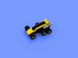 Набор LEGO MOC-9123 31060 1 out of 4 Futuristic Vehicles Alternate MOC (Heavy Duty Racer)