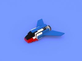 Набор LEGO MOC-9136 31060 2 out of 4 Futuristic Vehicles Alternate MOC (Cargo Ship)