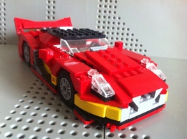 Набор LEGO MOC-9158 5867/5866 Ferrari Enzo and Seaplane