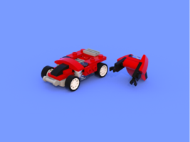 Набор LEGO 31055 Future Drone Transporter Alternate MOC