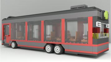Набор LEGO MOC-9228 Городской автобус