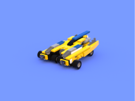 Набор LEGO 31060 Future Police Force Assault Vehicle + Criminal Getaway Vehicle Alternate MOC