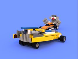 Набор LEGO 31060 Future Police Force Assault Vehicle + Criminal Getaway Vehicle Alternate MOC