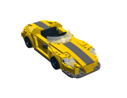 Набор LEGO Yellow Sports Car