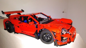 Набор LEGO Porsche 911 gt3rs custom
