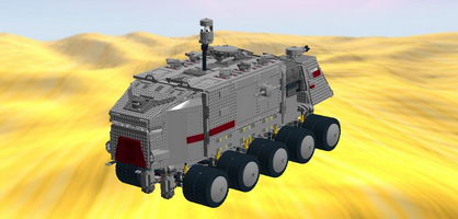 Набор LEGO MOC-9475 Star wars Clone Turbo Tank HAVw A6 Juggernaut