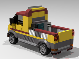 Набор LEGO Pickup Truck - Alt Build of 60150 Pizza Van