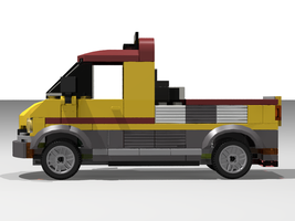 Набор LEGO Pickup Truck - Alt Build of 60150 Pizza Van