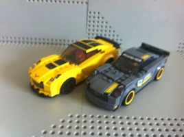 Набор LEGO 75877 Chevy Corvette