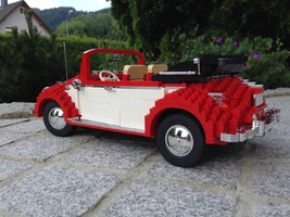 Набор LEGO VW beetle convetible (based on 10187) with power fuctions